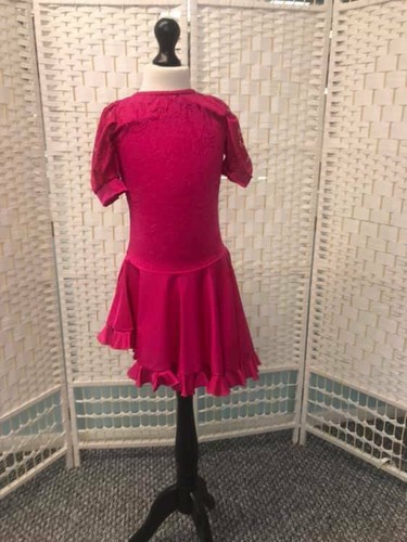 SIZE 1 (6-7 YRS) BALLROOM AND LATIN DRESSES AND TRIO DANCEWEAR brand new D4L - Picture 62 of 64