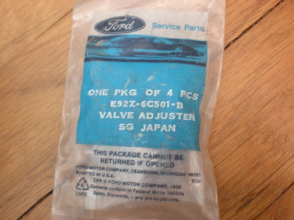 Ajustadores de válvula de motor Ford Probe 1989 NSO 2,2 L E92Z-6C051-B Foto 2 de 2