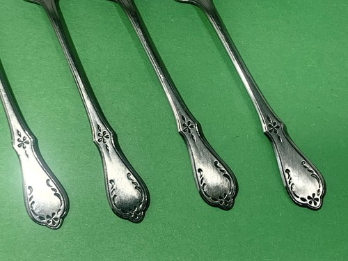 Vintage Northland Stainless Steel Salad Forks Northern Star Set Of 4 - Picture 3 of 5