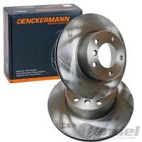 2X Denckermann Bremsscheiben 296Mm BelÜFtet Vorne Passend FüR BMW 5