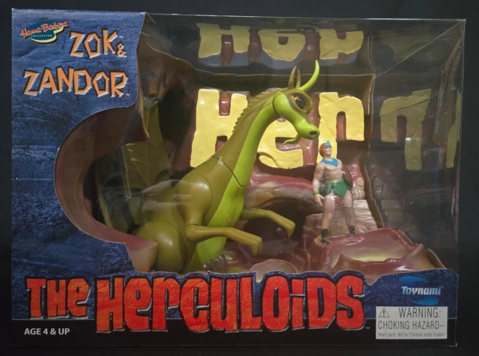 トイナミ 怪獣王ターガン THe HercuLoiDs ZOK&ZANDOR Tk0 Toynami The Herculoids Boxset Completo 8 Figuras Lacrado