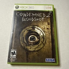 Condemned 2: Bloodshot (Microsoft Xbox 360, 2008) CIB Complete Tested Working