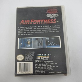 Air Fortress - Game Cartridge & Case  - Nintendo Nes  - Actually Tested
