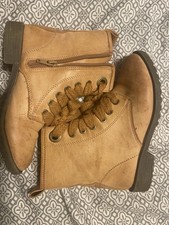 Cat And Jack Girls Boots Size 13 Easy On/Off Zipper