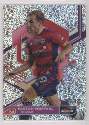2023 Topps Finest MLS Speckle Refractor 86/175 Paxton Pomykal #48 1a11