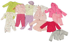 Lot of Carters outfits 15 pieces 3-6 month baby girls
