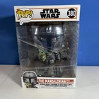 Funko Pop! Star Wars - Jumbo 10" - Mandalorian With The Child - #380