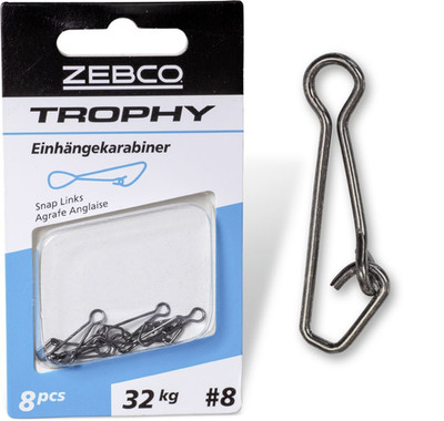 Zebco Gr.: 6 L: 24mm Trophy Agraffen 36kg