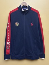 Polo Ralph Lauren 1967 Big Pony Logo Track Jacket Men s Size LT GL Blue Red