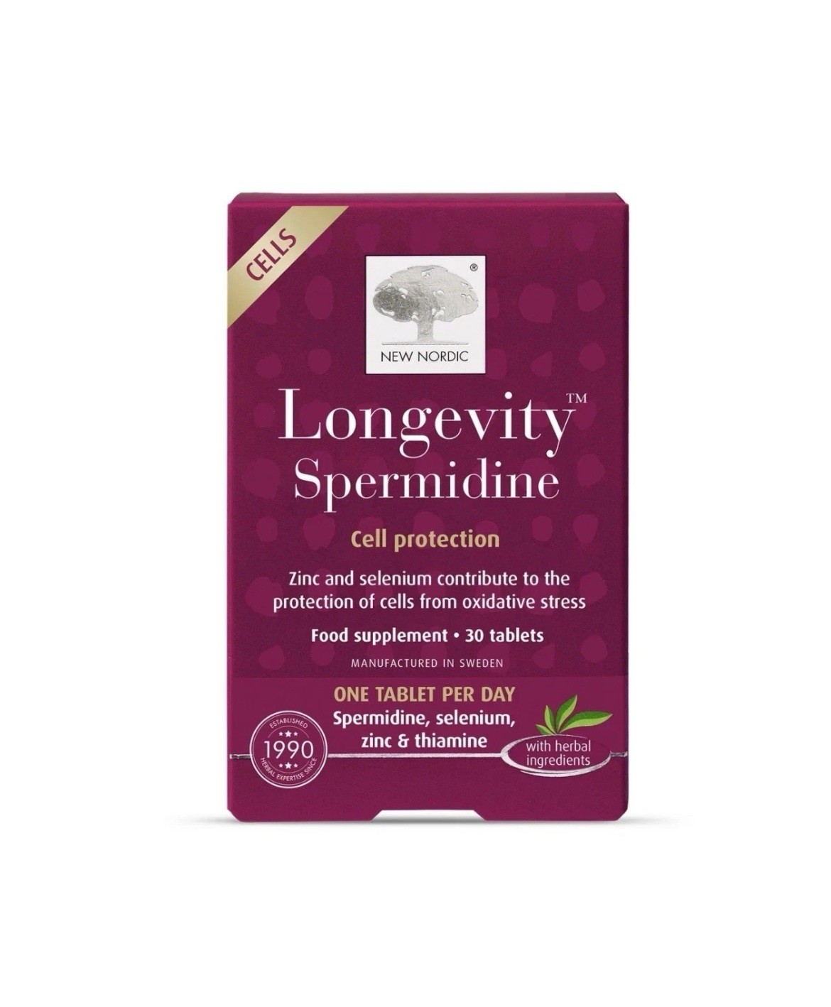New Nordic Longevity Cell Protection 30 Tablets - Image 2