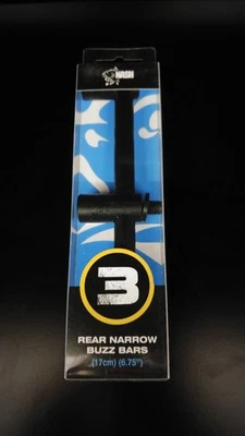 Kevin Nash Buzz Bars 3 Rod matt schwarz Rear Narrow 17cm Black Serie T2735 SALE - Bild 1 von 4