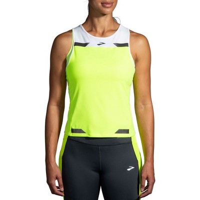 Brooks Run Visible Damen Sport-T-Shirt selektiv mit Reflektoren M