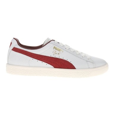 みい PUMA Clyde Mii Lace Up Mens White Sneakers Casual Shoes 39850902