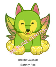 Webkinz Classic Earthly Fox Code Only messaged