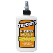 Titebond White All Purpose Glue 8 Oz Fast Setting Strong Bond Non Toxic