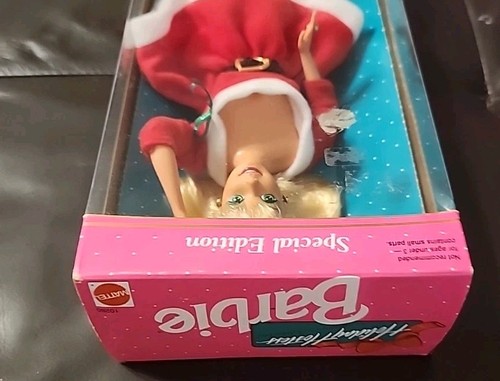 BARBIE DOLL SET OF 2 FESTIVE SEASON BARBIE #18909 HOLIDAY HOSTESS BARBIE #10280 - Picture 13 of 17