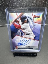 2025 Bowman’s Best Franklin Arias AUTO Red Sox #B25-FA On-Card Autograph