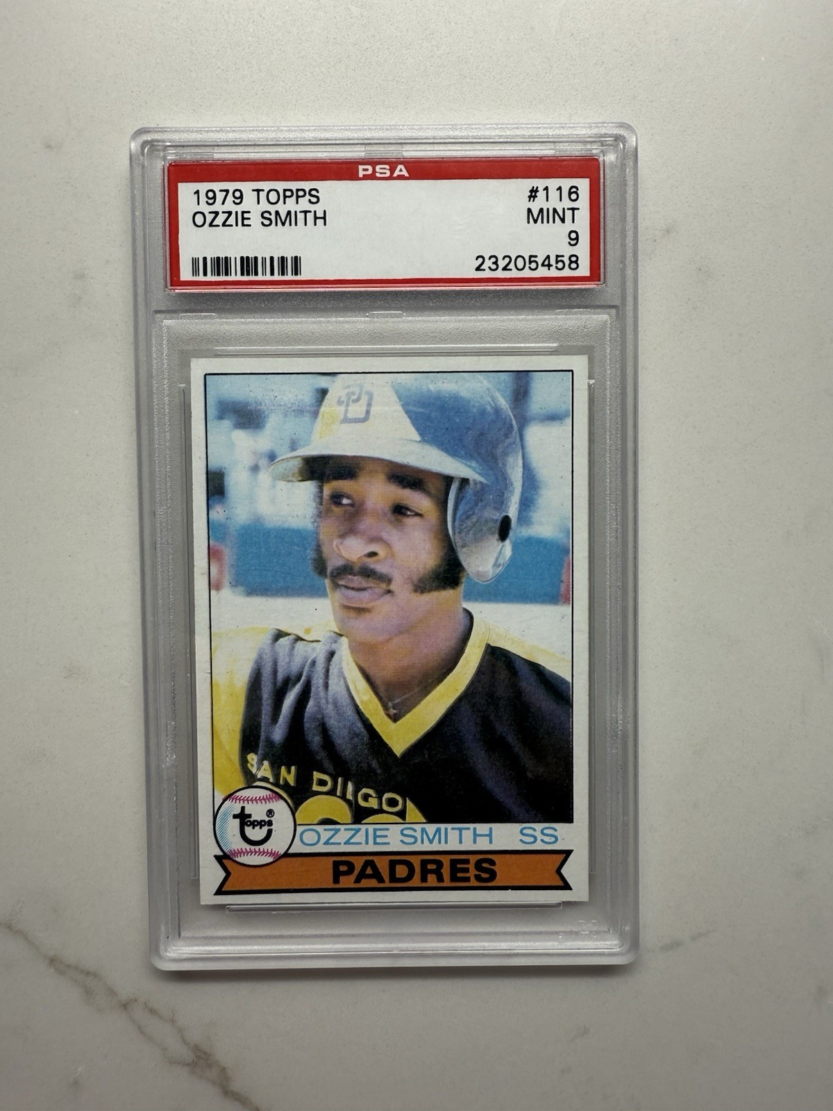 1979 Topps - Ozzie Smith #116 (RC) PSA 9