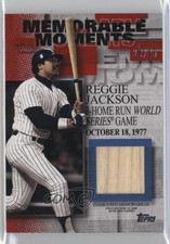 2017 Topps Memorable Moments Relics Red 20/25 Reggie Jackson #MMR-RJ HOF w7v