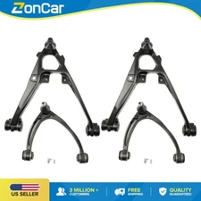 Front Upper and Lower Control Arms Kit for Chevy Silverado GMC Sierra 1500 Yukon