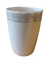 2 Vintage FUKAGAWA Porcelain SILVER Arita PATTERN 6906 Tumblers JAPAN
