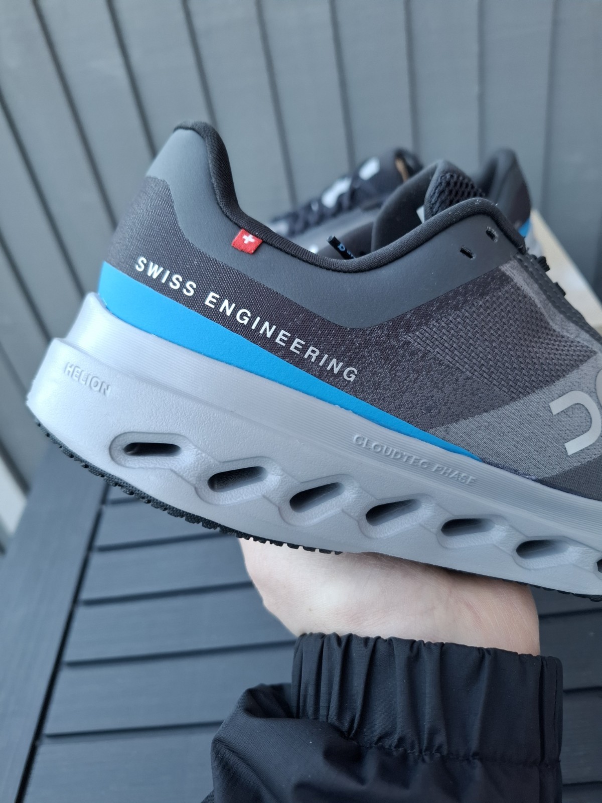 On Running Cloudsurfer Next Grey Black Trainers Shoes Men's Size 8 (UK) RRP £140 image 3