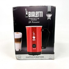 Bialetti MKF02 Crema Perfetto, 300 ml, Rosso, Cappuccinatore Montalatte,