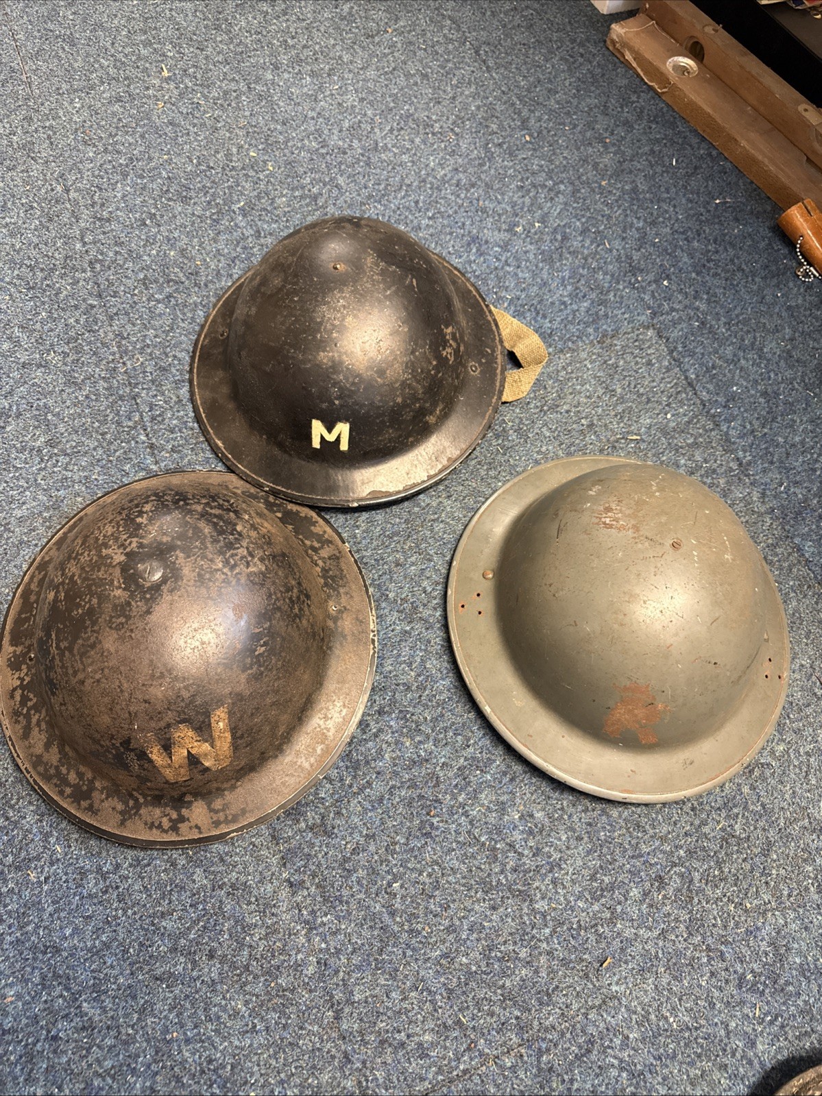 Lote Militar Mensajero Guardián de Acero Trío Británico Segunda Guerra Mundial Segunda Guerra Mundial