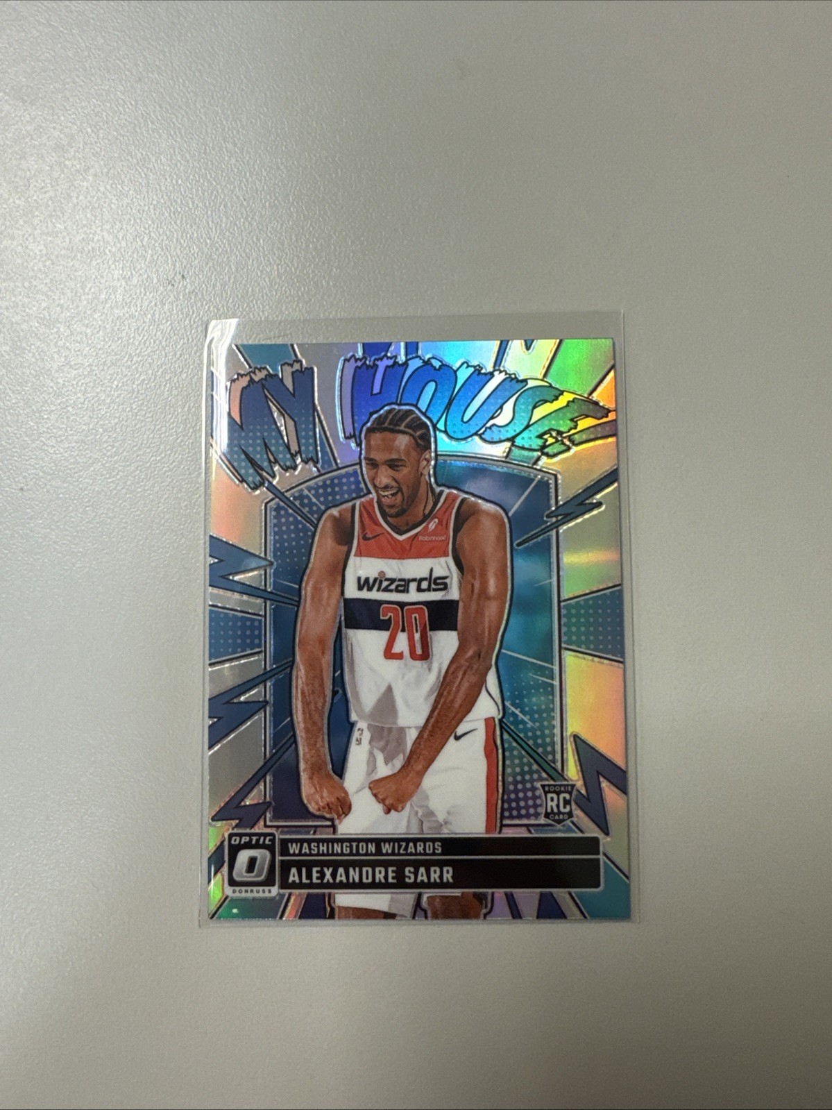 2024-25 Panini Donruss Optic Alexandre Sarr My House! Silver Prizm #9