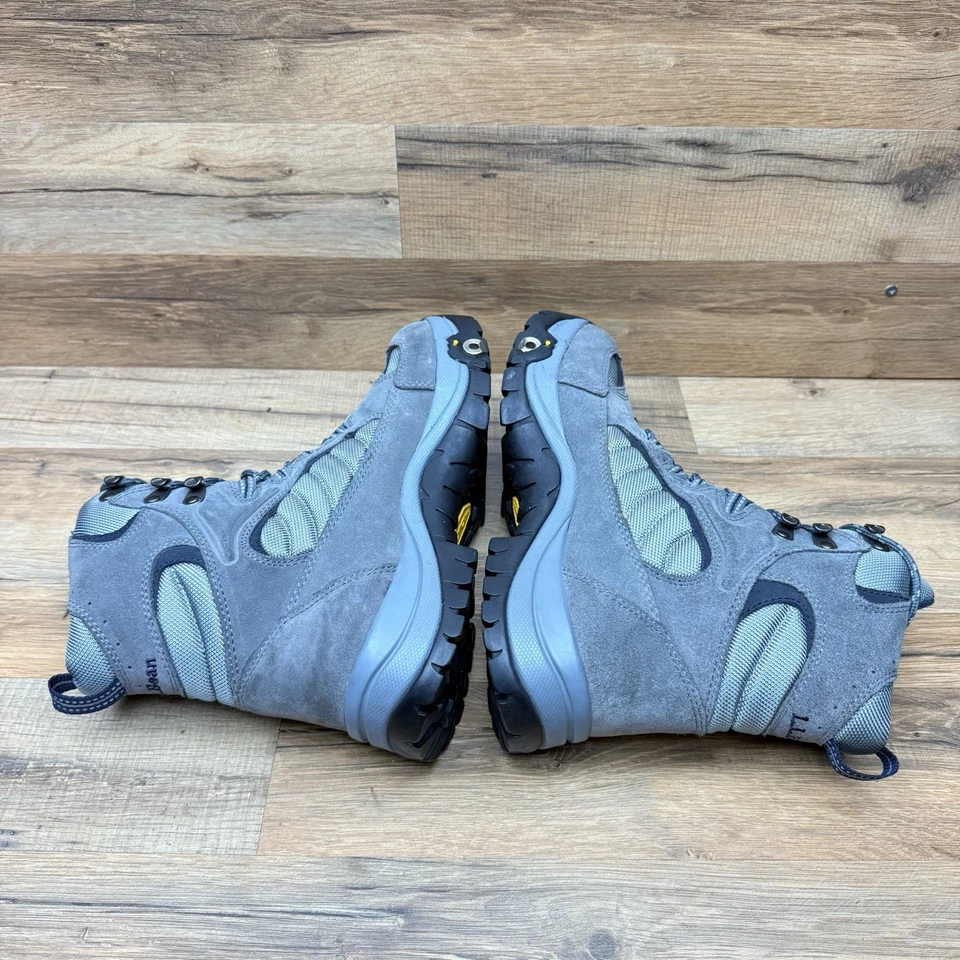 Bota LL Bean para Hombres Talla 8 Gris Vibram Trail 200 Gramos Insul Piso Exhibición Foto 3 de 4