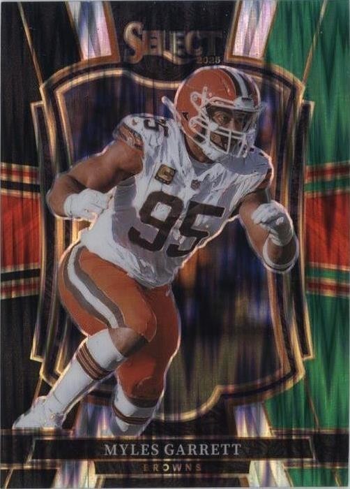 2025 Panini Select - Premier Level Myles Garrett #156 Black