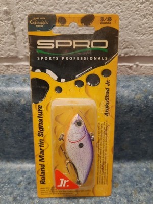 Spro Aruku Shad Jr Model SAS60 Vintage OG Round Eye 3/8oz 60mm Roland Martin 