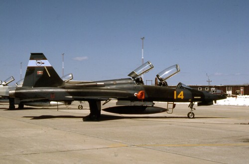 Original aircraft slide - CF-116D - 116814 / 14 RCAF 419 Squadron, 1986