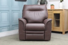 Parker Knoll | Hudson | Armchair | Electric Recliner | Chocolate Brown Leather