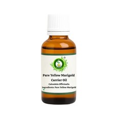 Pure Yellow Marigold Oil Calendula Officinalis Pure and Natural Uncut For Skin