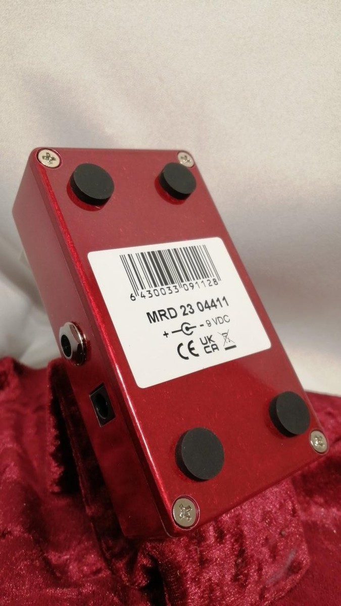 【10492】 新品 Mighty Red distortion MAD PROFESSOR MIGHTY RED DISTORTION Distortion Pedal Tested