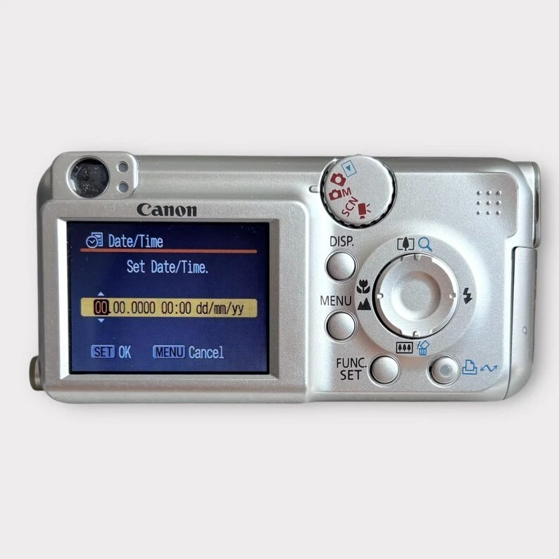 Blue camera Canon PowerShot A460 5.0 MP + card - Image 2 of 4