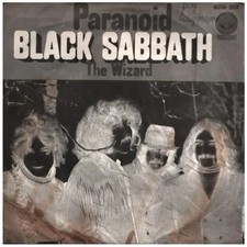 Black Sabbath Paranoid VERTIGO SWIRL! Vinyl Single 7inch NEAR MINT Vertigo
