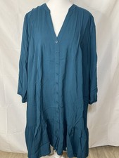 Torrid Teal Dress Size 2(20)