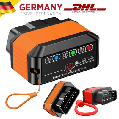 ELM327 OBD2 Bluetooth Scanner,OBD2 Diagnosegerät Scanner Adapter Android Windows