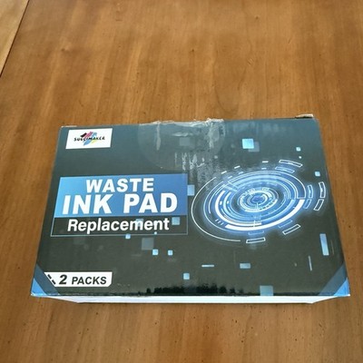 Sublimaker Brand Waste Ink Pad Replacement Kit 2 Pack Printers Opened / Unused