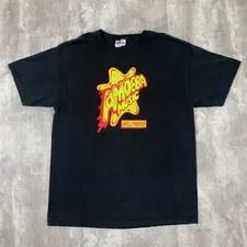 Vintage Amoeba Records Music T-Shirt Mens Large Black San Francisco Store Promo