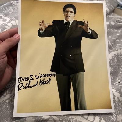 Richard Kiel - Schauspieler - signed Photo - COA Autogramm 10x8 James Bond