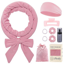 Heatless Curls Overnight Set, No Heat Hair Curlers To Sleep In, Hair Rollers ...
