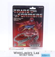 Warpath AFA GRADED 85 80 90 90 Transformers 1985 Hasbro Minicar NEW SEALED