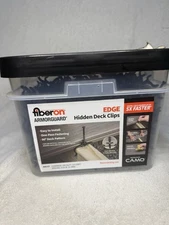 FIBERON ArmorGuard EDGE HIDDEN CAMO DECK FASTENERS CLIP 450pcs FOR GROOVED BOARD
