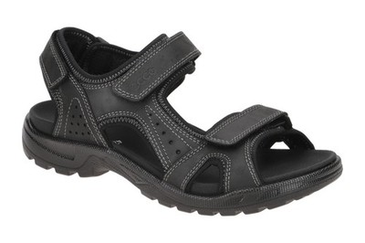 Ecco Schuhe ONROADS schwarz Herren Sandale bequeme Sandaletten 69002451052 NEU