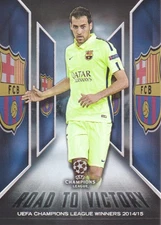 2015-16 UEFA Champions League Showcase Soccer Cards Road to Victory: Pick List