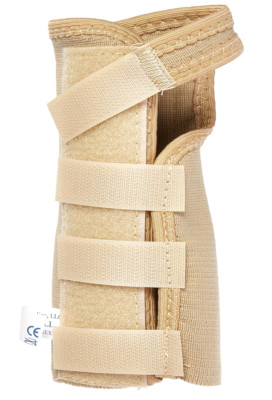 Procare Elastic Wrist Brace, Extra Small, Beige (Right Wrist)