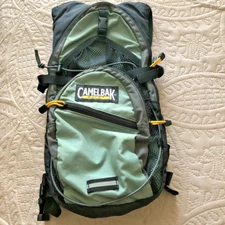 Camelbak hydration backpack without bladder green gray black